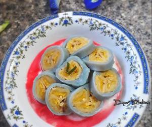 Mudah Cepat Memasak Pisang Ijo (Tapi Biru) Ala Warteg