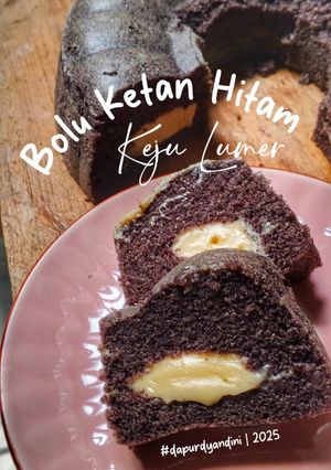 Foto resep Bolu Ketan Hitam Keju Lumer