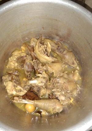 Foto resep Ungkep ayam kampung hemat gas