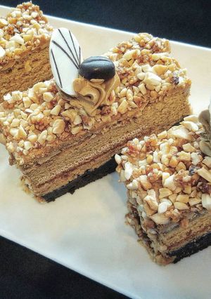 Foto resep Choco mocca crunchy cake