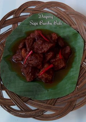 Foto resep Daging Sapi Bumbu Bali