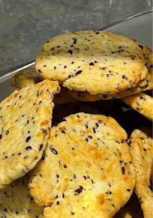Una foto de Cookies saladas con semillas