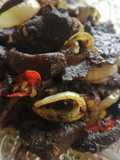 Hati lembu goreng kunyit