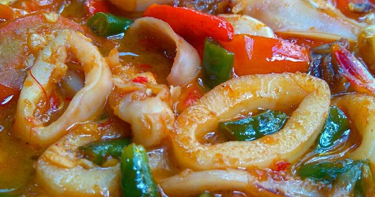 Resep Sambal Cumi Enak And Praktis Pedasnya Bikin Nagih