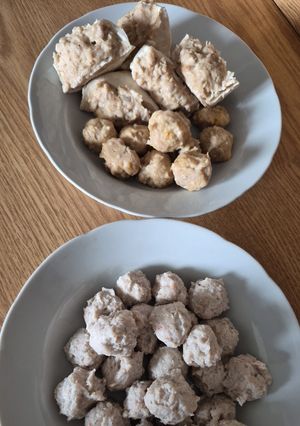 Foto resep Bakso dan tahu bakso babi udang