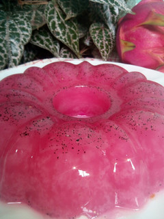 Foto resep Puding buah naga