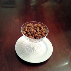 A picture of Spicy Roasted Chick-Peas (Garbanzo Beans).