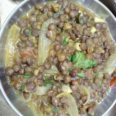 A picture of Whole Masoor Dal Sabzi !!.