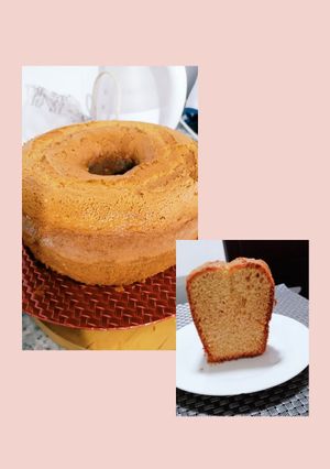 Una foto de Queque de vainilla 😋 receta fácil