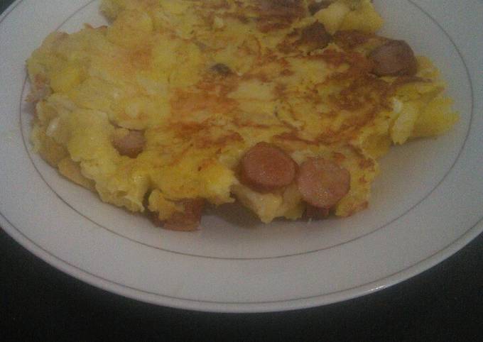 Ternyata begini loh! Cara gampang membuat Omelet roti tawar yang sempurna