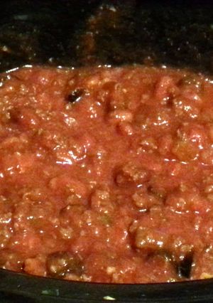 A picture of My Mom's Game-Day Chili.