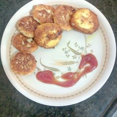 Dahi ke kabab A picture of Dahi ke kabab.