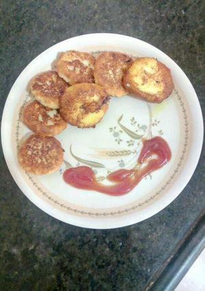 A picture of Dahi ke kabab.