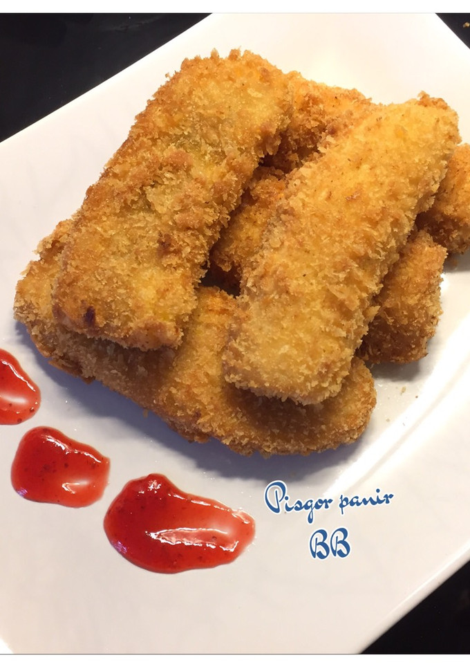 Foto resep Pisang goreng panir