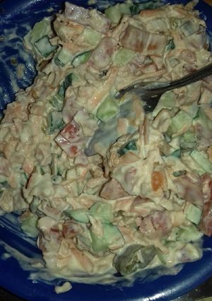 Una foto de Ensalada fácil de atún