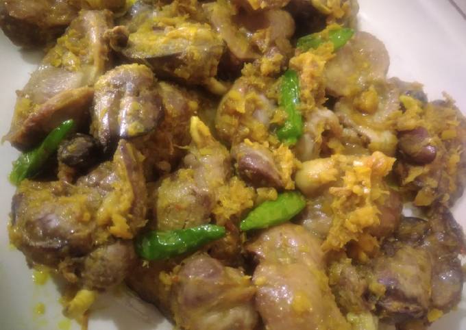 Langkah Mudah untuk Menyiapkan Ampela Ati Ayam Bumbu Betutu, Menggugah Selera