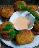 Bolitas de Papa Rellenas con Queso y carne