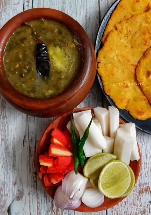 A picture of Sarso Da Saag.
