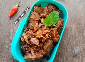 Foto resep Oseng Jeroan Kambing Empuk Juara