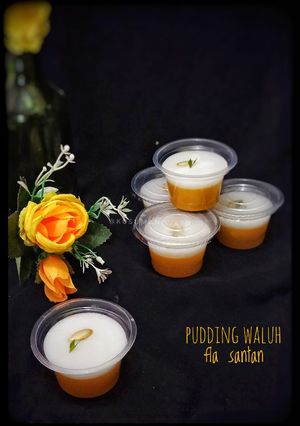 Foto resep 100. Pudding Waluh fla Santan
