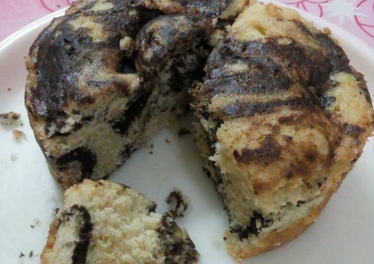 Easiest Way to Make Favorite Eggless marble cake in cooker