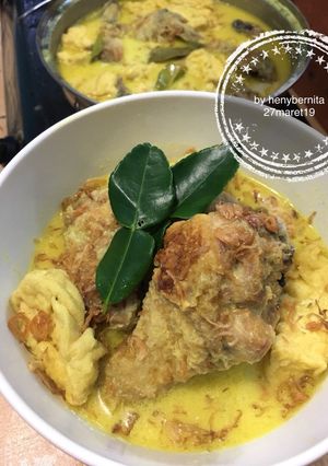 Foto resep Kare ayam tahu