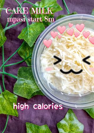 Foto resep Cake Milk MPASI 8m+
