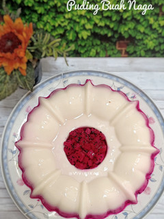 Foto resep Puding Buah Naga