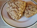 Iz's Vegan Apple Cinnamon Scones