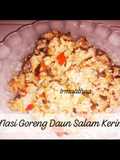 Nasi Goreng Daun Salam Kering