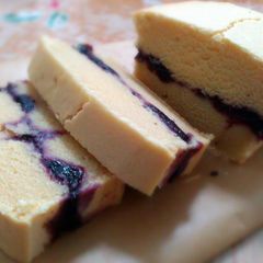 A picture of Yogurt Cake With Fruit Jam.