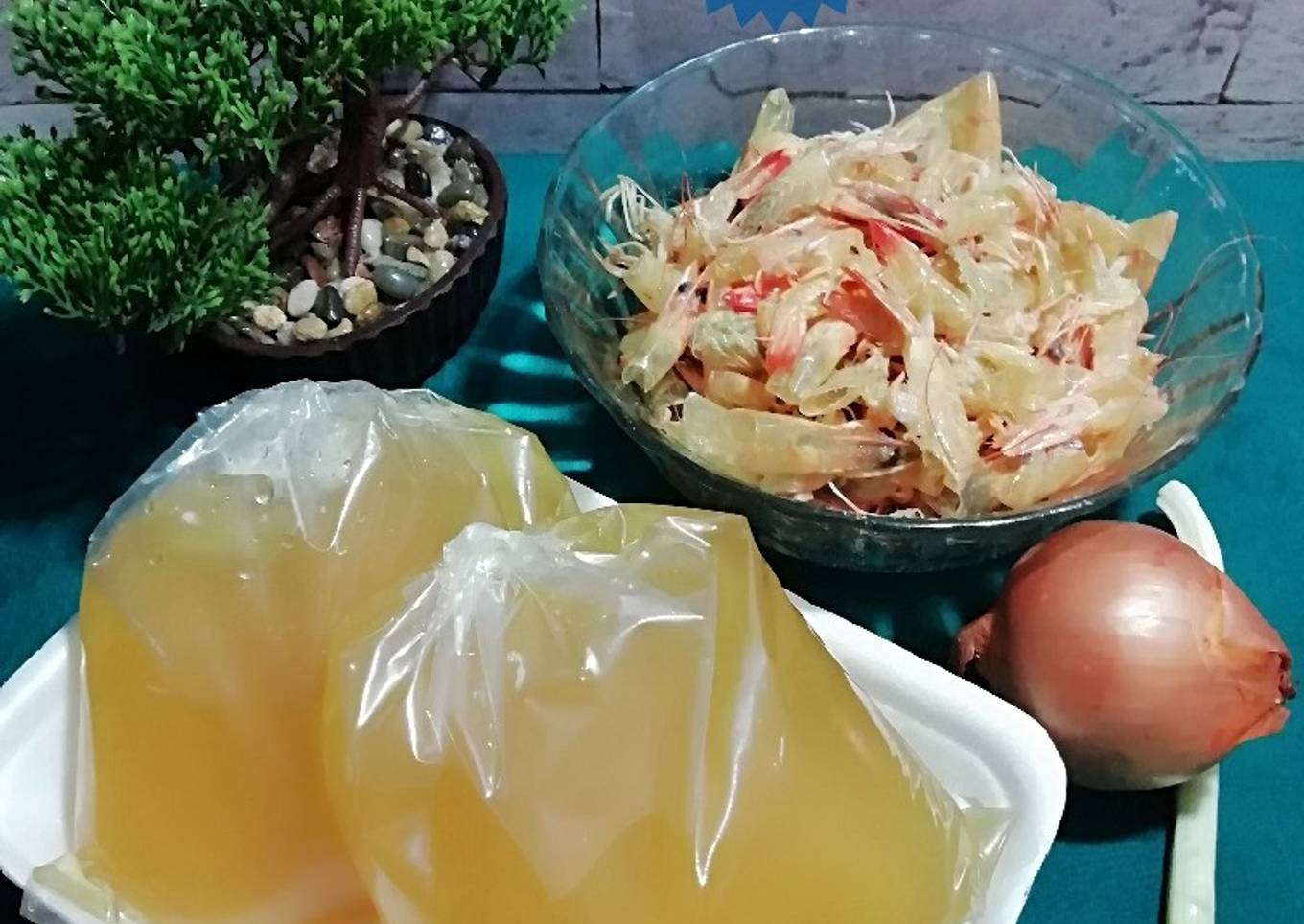 546.Kaldu Udang (limbah kulit udang)