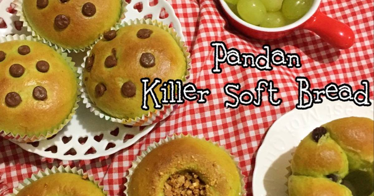 Resep Pandan Killer Soft Bread Ksb Oleh Imelda Meina Cookpad