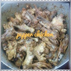 Peppered chicken A picture of Peppered chicken.