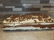 A picture of chocolate lasagna