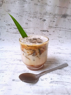 Foto resep Es Cincau Hitam Gula Merah