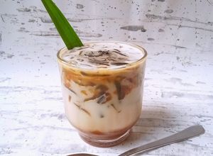 Foto resep Es Cincau Hitam Gula Merah