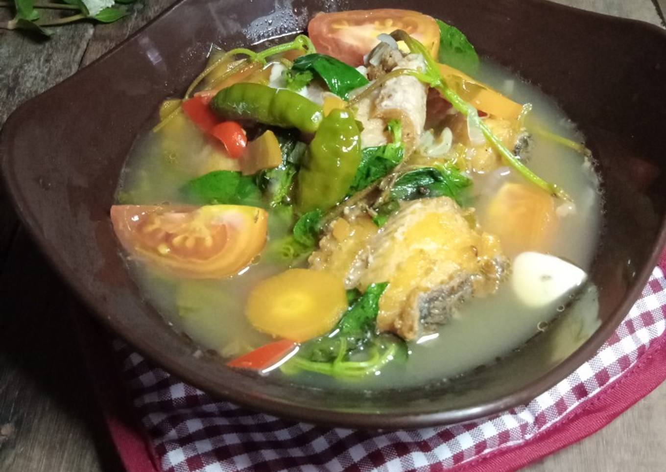 19. Sup Ikan Gabus Kemangi