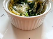 A picture of blue cheese spinach