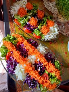 عکسی از دستور تزیین سالاد فصل🥗