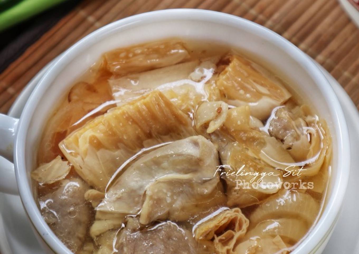 Sup Ayam Bakso-Kembang Tahu