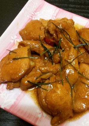 Hình của món Thịt gà kho coca.