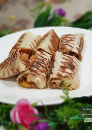 صورة لوصفة 🌺 ساندويشات فاهيتا دجاج 🌺
