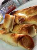 Bocaditos de queso y salchicha
