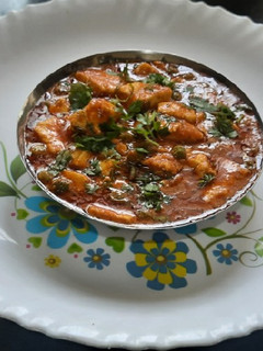 A picture of Mutter paneer makhanwala.