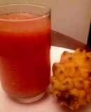Jugo de Papaya y Pitaya