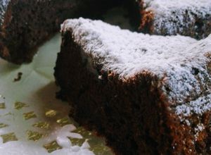 Una foto de Torta de chocolate solo  2 ingredientes / Sin harina /apto celíacos