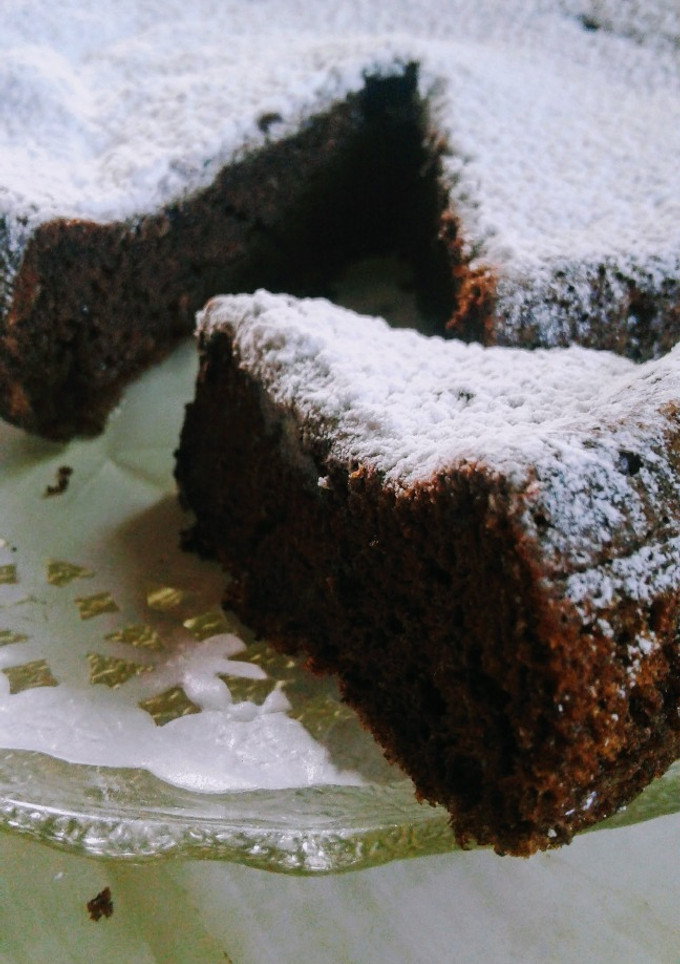 Una foto de Torta de chocolate solo  2 ingredientes / Sin harina /apto celíacos