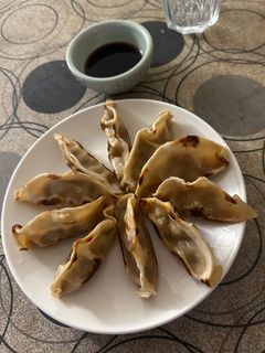 Una foto de Gyozas de cerdo