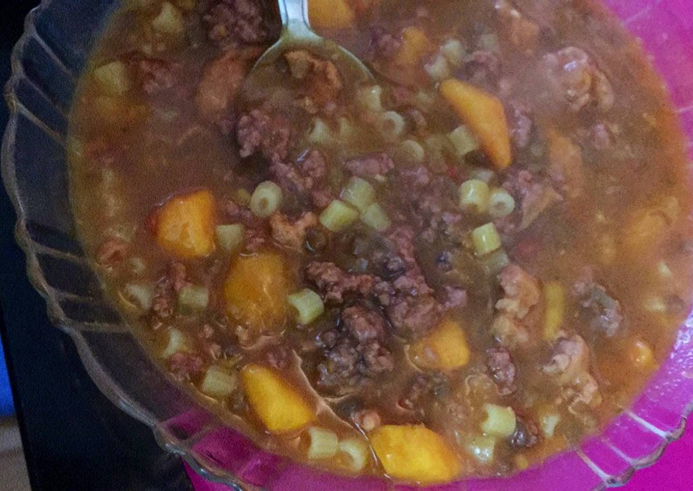 Guiso de lentejas!!!! Infaltable de invierno súper fácil de hacer